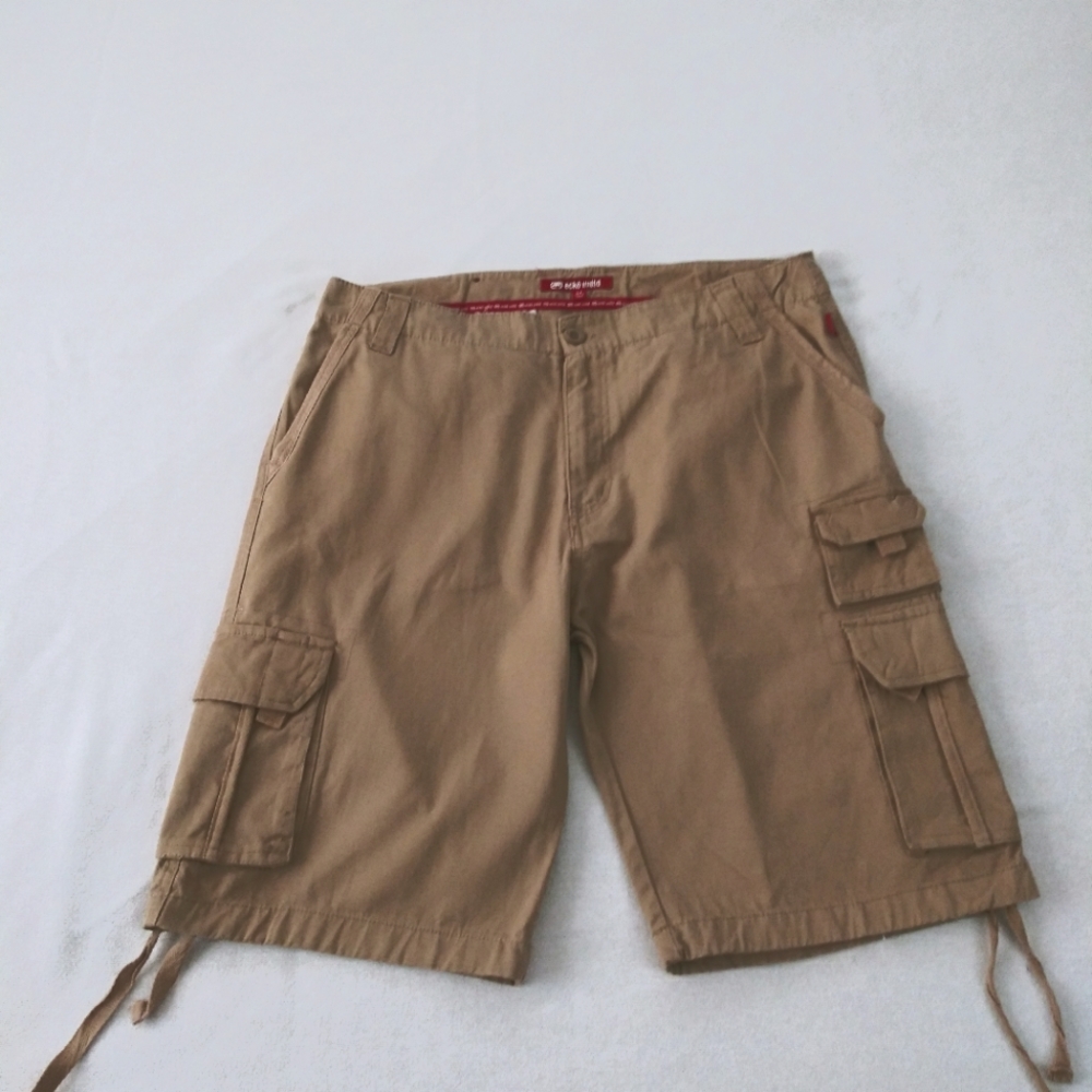 Ecko unltd tan cargo shorts